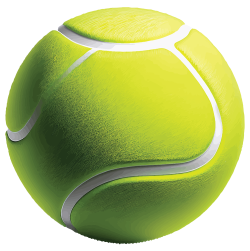 ball, tennis, banh tennis