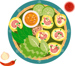 Bánh khọt, món ăn Việt Nam, Vietnamese food