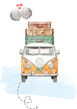 xe, car, màu nước, watercolor