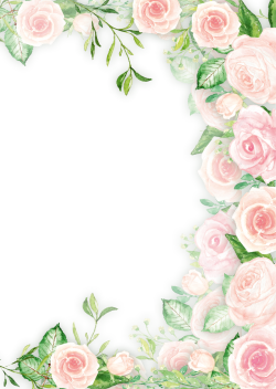 Hoa lá, flower, leaf, màu nước, watercolor, thiên nhiên, hoa cỏ