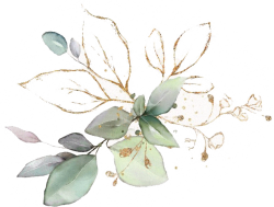 Hoa lá, flower, leaf, màu nước, watercolor, thiên nhiên, hoa cỏ
