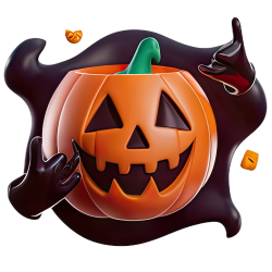 Halloween, lễ hội, bí đỏ, ghost