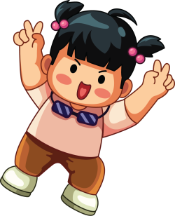 Chibi, bé gái, girl