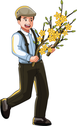 Tết, xuân, lunar new year, tet holiday, nam, boy, vest