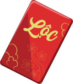 Tết, bao lì xì,lucky money envelope