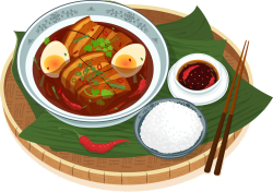 food, Vietnam, món ăn, thịt kho
