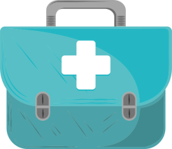 Folder, tệp, cặp y tế, y tế