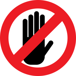 Warning, cảnh báo, biển cảnh báo, cấm vào, không phận sự