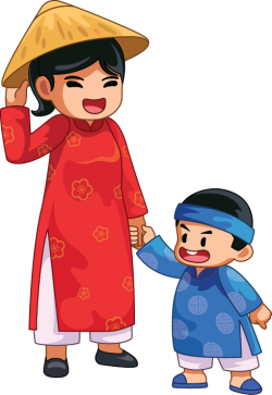 Con người, áo dài, tết, con trai, boy, mẹ con, gia đình, phụ nữ