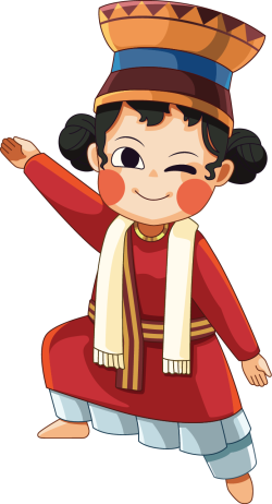 Tết,dân tộc, chibi, bé gái, girl