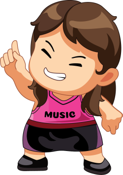 Karaoke, hát, nhảy, dance, chibi 2