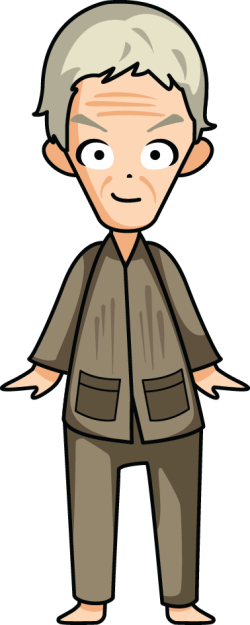 Nhân vật, character, ông cụ, nông dân