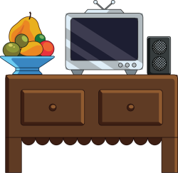 Tết, TV, bàn, deck