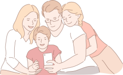 Gia đình, family, dễ thương