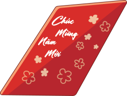 Bao lì xì, Lucky money envelope