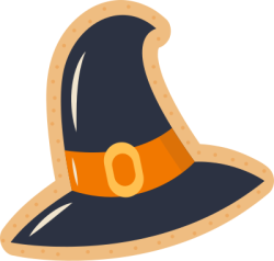 Nón, hat, mũ phù thủy, halloween