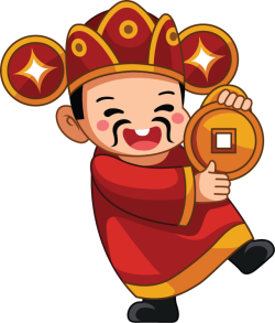 Con người, boy, con trai, Tết, thần tài