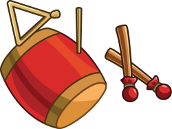 Trống, drum, múa lân
