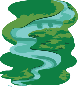 Sông, suối, river, đất, way