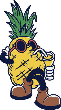 trái thơm,pineapple
