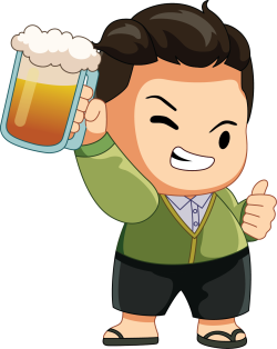 Chibi, bia, beer, boy, bé trai