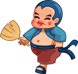 Ông địa, múa lân