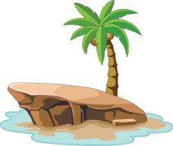 Biển, bến cát, cát, sand, sea, vách đá, cây dừa, coconut