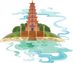 Chùa, pagoda, chùa Thiên Mụ 1