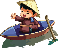 Con người, con trai, boy, boat, xuồng, ghe