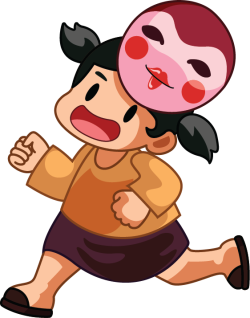 Mặt nạ, lễ hội, bé gái, girl, trẻ em