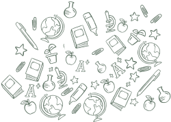 dụng cụ học tập, pattern, learning tools