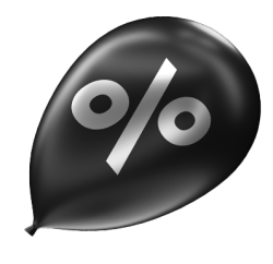 bong bóng, balloon, %, sale