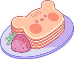 Bánh, cake, bánh ngọt, cute, dễ thương, kawai