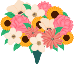 Flowers, flower, hoa, bó hoa