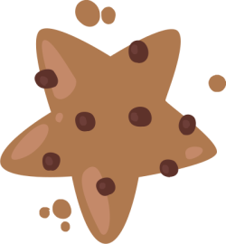 bánh quy, cookies, star, ngôi sao