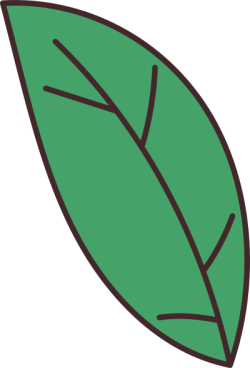 Lá, leaf, dễ thương, cute