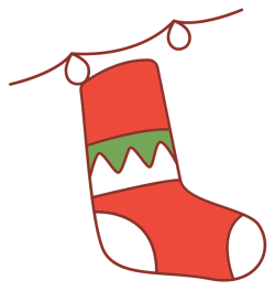 Giáng sinh, noel, xmas, christmas, vớ, tất, sock