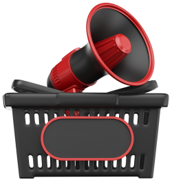 giỏ hàng, shopping cart, loa, sound, loudspeaker