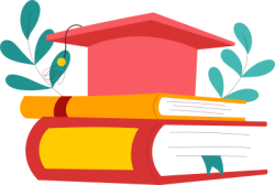 Sách, book, nón, hat, dễ thương, cute