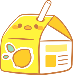 Nước chanh, lemon tea, trà chanh, chanh, lemon, emoji, kawai