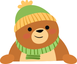trang trí, decor, noel, giáng sinh, gấu, bear