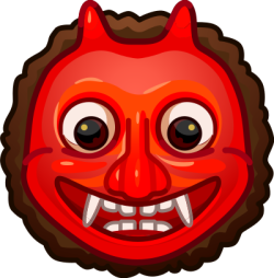 icon, face, quái vật, monster