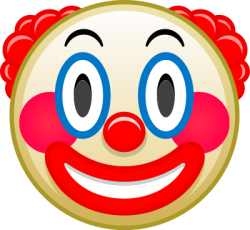icon, face, chú hề, clown