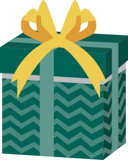 Hộp quà, gift, trang trí, decor, giáng sinh, noel 2