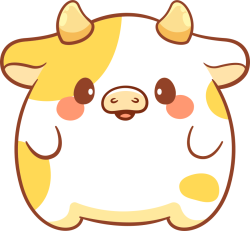 Bò sữa, con bò, bò, cow, cute, dễ thương
