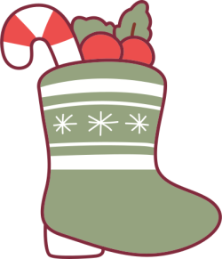 Giáng sinh, christmas, noel, giày, đôi ủn, kẹo, candy