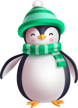 Giáng sinh, christmas, trang trí, decor, chim cánh cụt,penguin