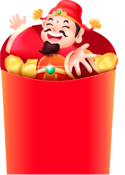 Tết, xuân, bao lì xì, lucky money, ông thần tài, thần tài