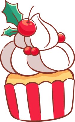 Giáng sinh, christmas, noel, bánh, cupcake, cake