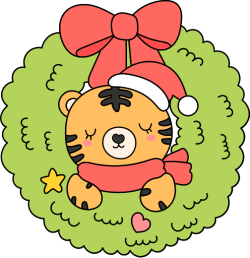 Giáng sinh, christmas, noel, hổ, tiger